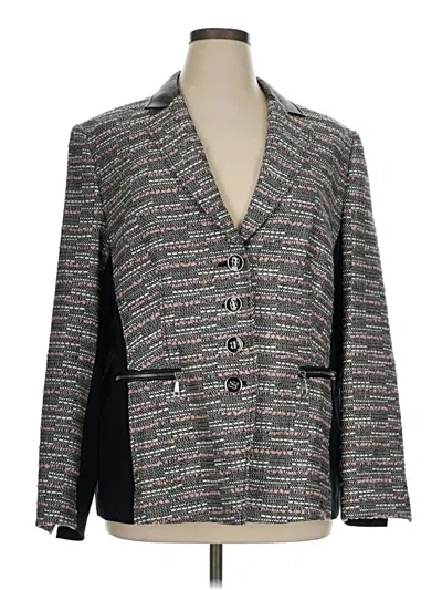 Pre-owned Basler Blazer Jacket In Gray