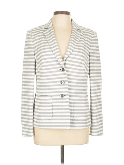 Pre-owned Basler Blazer Jacket In Silver