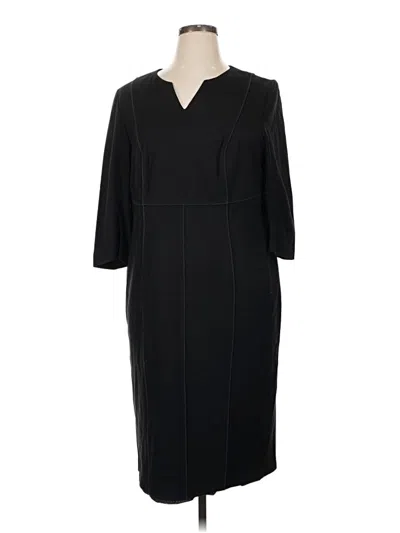 Pre-owned Basler Casual Dress In Black