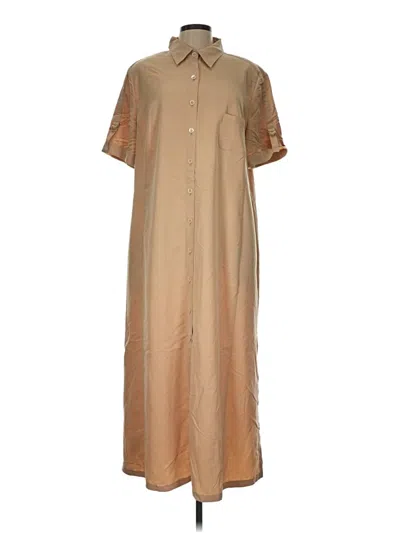 Pre-owned Basler Casual Dress In Tan