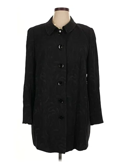 Pre-owned Basler Coat In Black