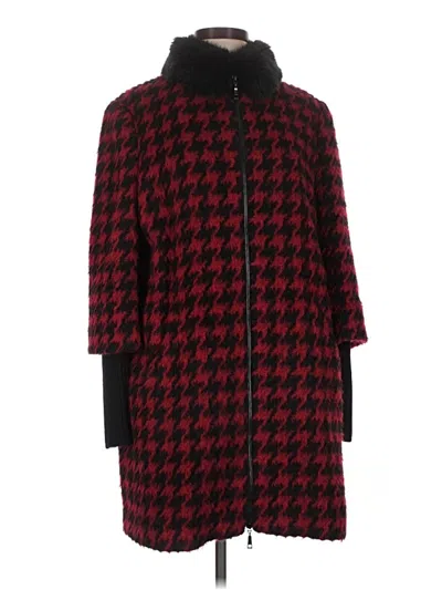 Pre-owned Basler Coat In Red
