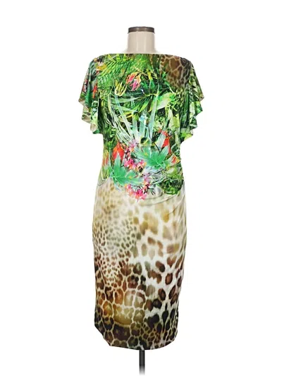 Pre-owned Basler Cocktail Dress In Green