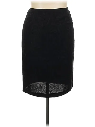 Pre-owned Basler Formal Skirt In Black
