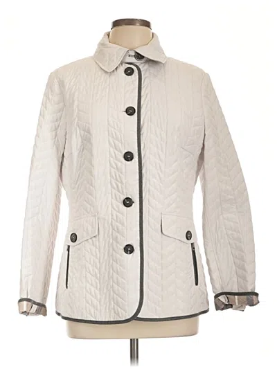 Pre-owned Basler Jacket In Ivory