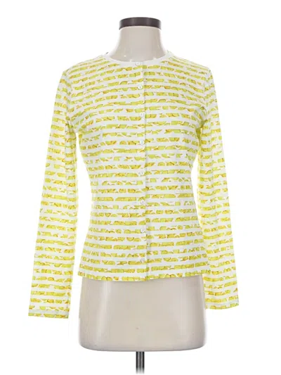 Pre-owned Basler Long Sleeve Blouse In Yellow