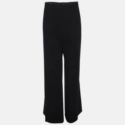 Pre-owned Basler Navy Blue Jersey Trousers Xxl
