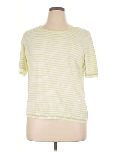 Pre-owned Basler Pullover Sweater In Yellow