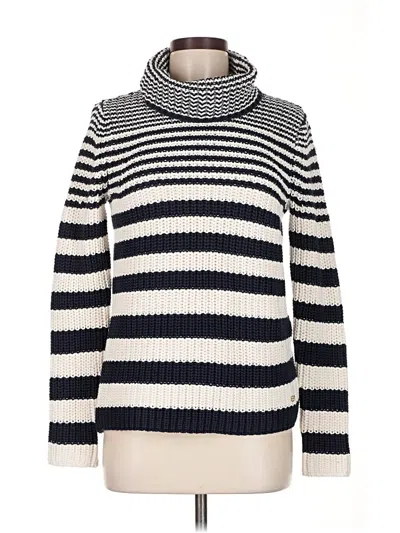 Pre-owned Basler Turtleneck Sweater In White