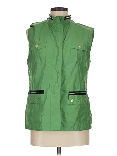 Pre-owned Basler Vest In Green