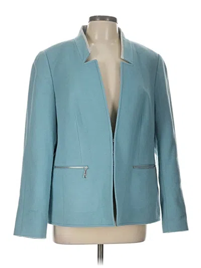 Pre-owned Basler Wool Blazer Jacket In Blue