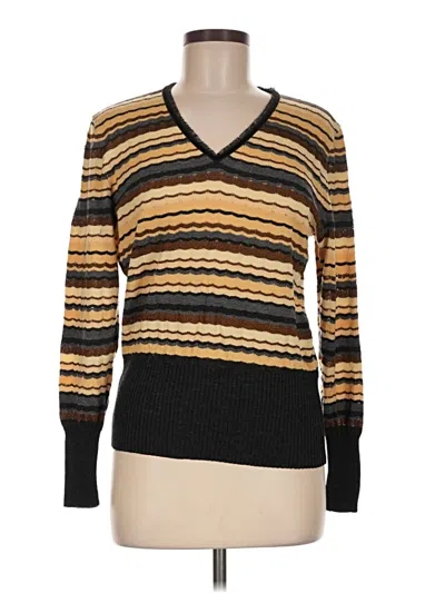 Pre-owned Basler Wool Pullover Sweater In Brown