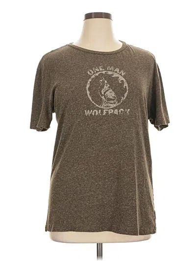 Pre-owned Bass Active T-shirt In Brown