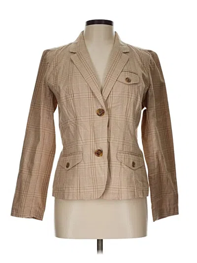 Pre-owned Bass Blazer Jacket In Brown