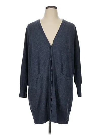 Pre-owned Bass Cardigan Sweater In Blue