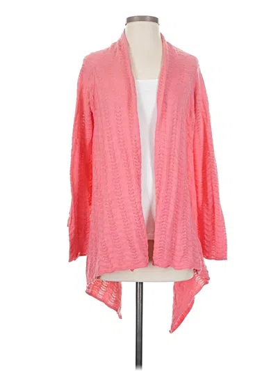 Pre-owned Bass Cardigan Sweater In Pink