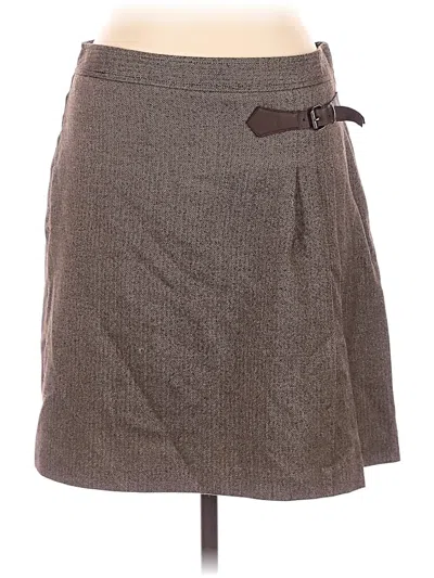 Pre-owned Bass Casual Skirt In Brown