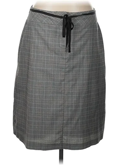 Pre-owned Bass Casual Skirt In Gray