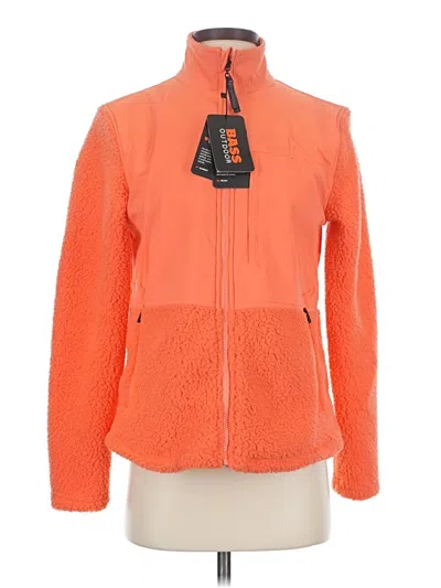 Pre-owned Bass Fleece Jacket In Orange