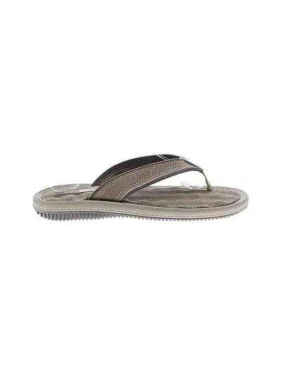 Pre-owned Bass Flip Flops In Brown