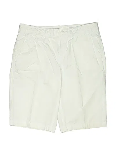 Pre-owned Bass Khaki Shorts In Ivory