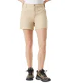 Bass Outdoor Anywhere Chino Shorts Women's Irish Cream Stretch-canvas Fts587 In Neutral