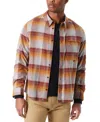 Bass Outdoor Shirt Mens Sequoia Plaid Long Sleeve Button-up Classic Fit Mac28 In Multi