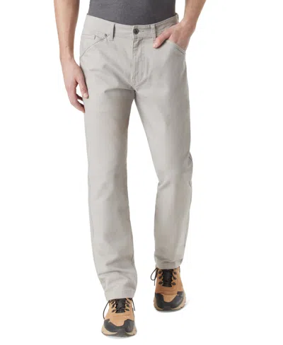 Bass Outdoor Men's Everyday Slim-straight Fit Stretch Canvas Pants In Drizzle