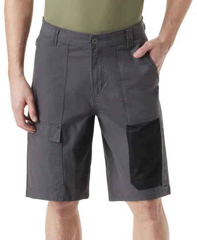 Bass Outdoor Men's Explorer Cargo 11" Shorts In Forged Iron