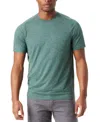Bass Outdoor T-shirt Mens Green Raglan Sleeve Regular Fit Pullover Ups410 In Green