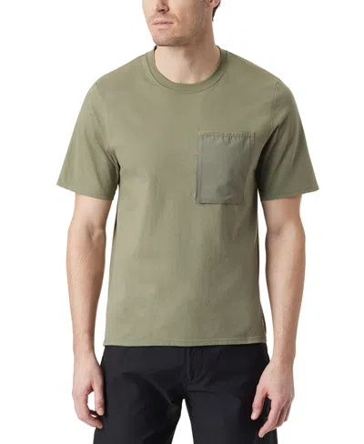 Bass Outdoor Men's Short-sleeve Pocket T-shirt In Deep Lichen Green