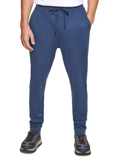 Bass Outdoor Mens Regular Fit Comfortable Sweatpants In Blue