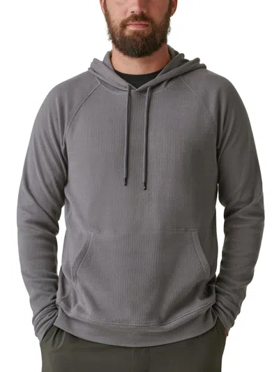Bass Outdoor Mens Waffle Knit Pullover Hoodie In Multi
