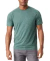 Bass Outdoor T-shirt Mens Green Raglan Sleeve Regular Fit Pullover Ups410 In Green