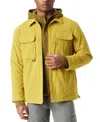 Bass Outdoor Shacket Mens Antique Mo Corduroy Snap Front Relaxed Fit Fts187 In Gold