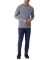 Bass Outdoor T-shirt Mens Ombre Blue Long Sleeve Ribbed Pullover Ups417 In Gray