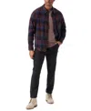 Bass Outdoor Shirt Mens Red Plaid Flannel Stretch Classic Fit Button-up Mac72 In Red