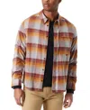 Bass Outdoor Shirt Mens Sequoia Plaid Long Sleeve Button-up Classic Fit Mac28 In Multi
