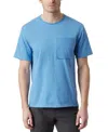 Bass Outdoor T-shirt Mens Blue Jasper Cotton Short Sleeve Crew Neck Mac51 In Blue