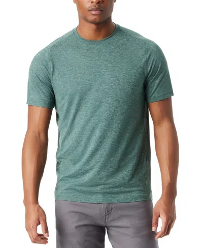 BASS OUTDOOR BASS OUTDOOR T-SHIRT MEN'S LILY PAD STRETCH QUICK-DRY CREW NECK PULLOVER MAC195
