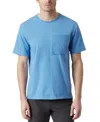 Bass Outdoor T-shirt Mens Blue Jasper Cotton Short Sleeve Crew Neck Mac51 In Blue
