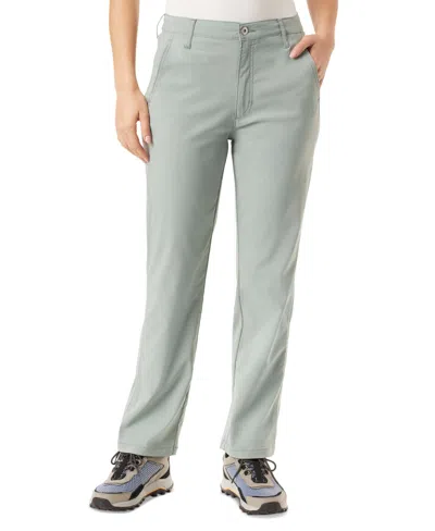 Bass Outdoor Women's Comfort-Fit Anywhere Pants Silver Blue