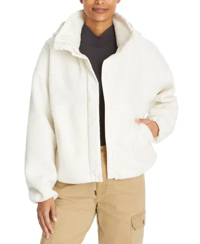 Bass Outdoor Women's Faux-shearling Campfire Jacket In Gardenia