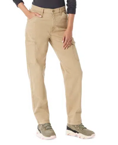 Bass Outdoor Women's Slim Fit Cargo Pants In Tan In Nude