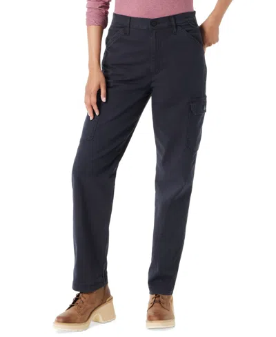 Bass Outdoor Women's Slim Straight-leg Cargo Pants In Black Beauty
