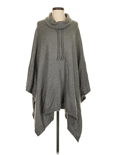 Pre-owned Bass Poncho In Gray