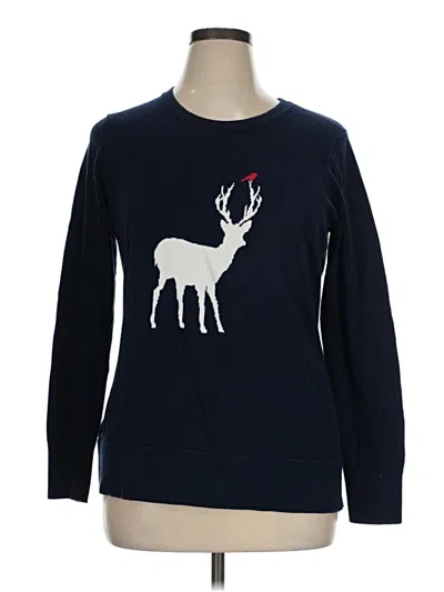 Pre-owned Bass Pullover Sweater In Blue