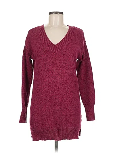 Pre-owned Bass Pullover Sweater In Burgundy