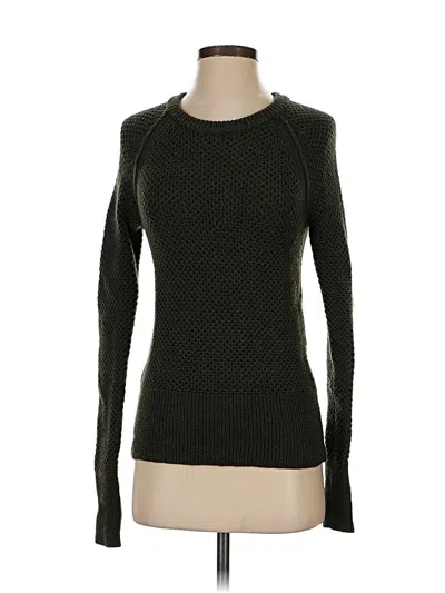 Pre-owned Bass Pullover Sweater In Green