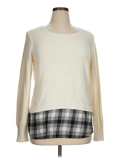 Pre-owned Bass Pullover Sweater In Ivory